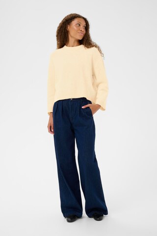 SAINT TROPEZ Trui 'LarnaSZ' in Geel