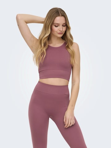 ONLY PLAY Sports top 'ONPJAIA' in Pink: front