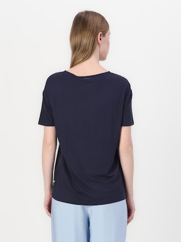 Tricou 'Esandy' de la BOSS Black pe albastru: spate