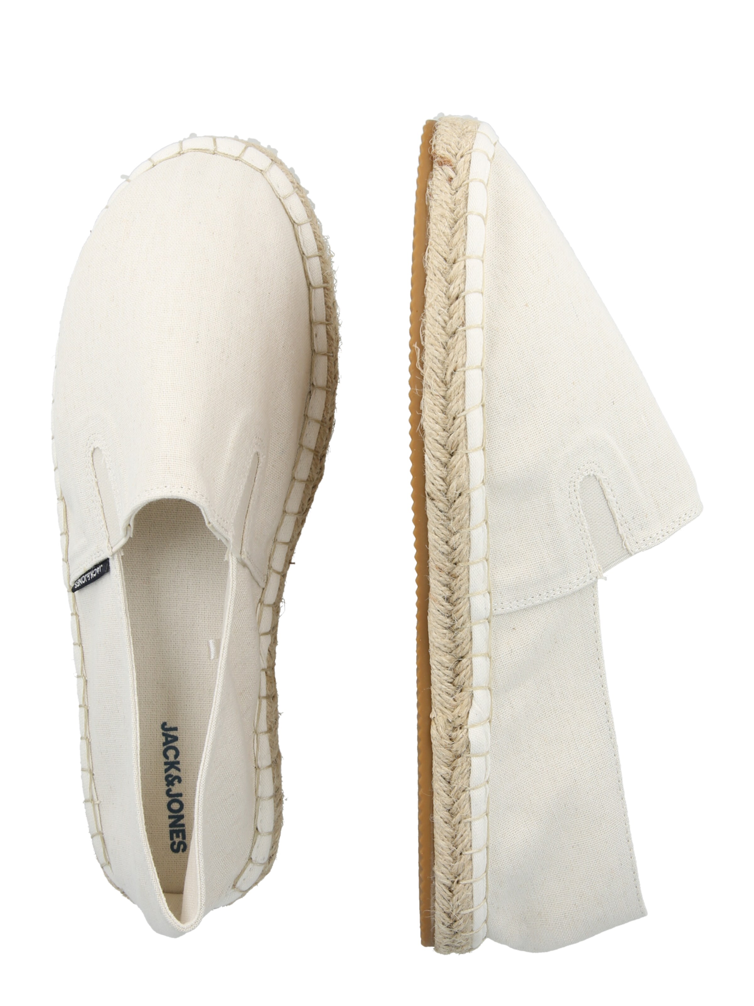 JACK & JONES Classic Flats 'JFWRegent' in White