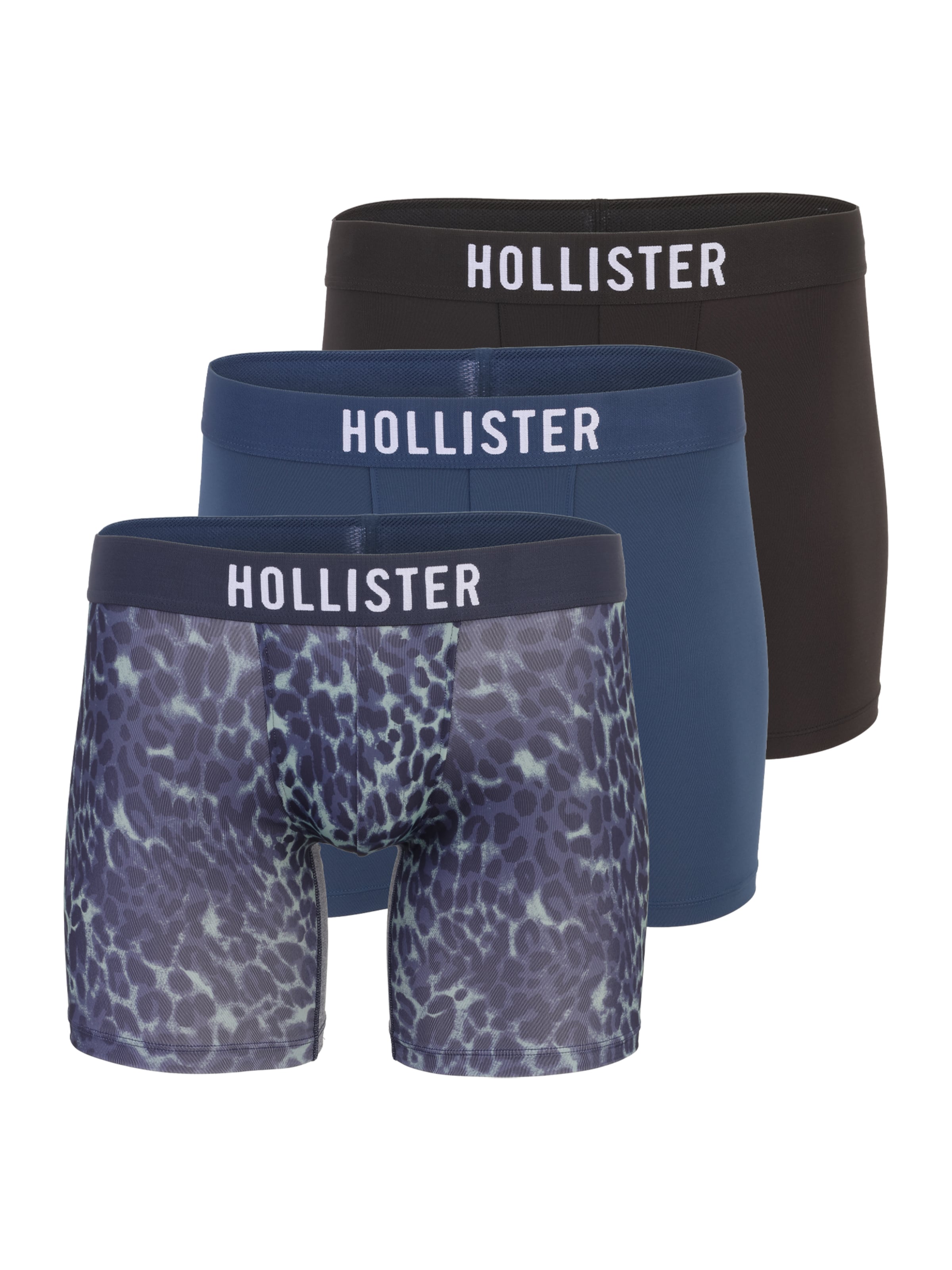 Boxers HOLLISTER en bleu : devant