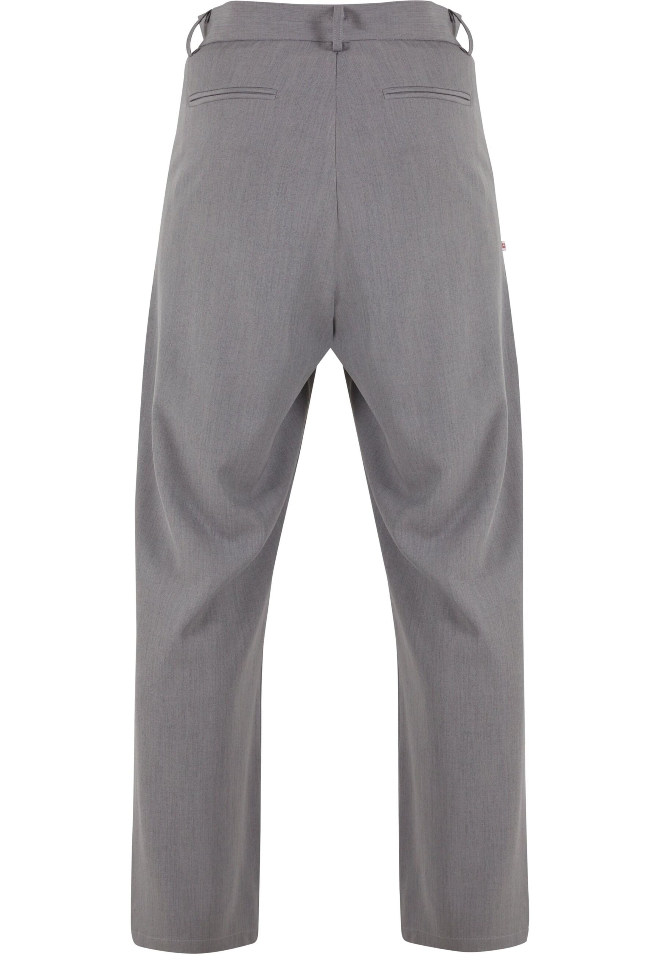 Another Cotton Lab - Loosefit Pantalón chino en gris
