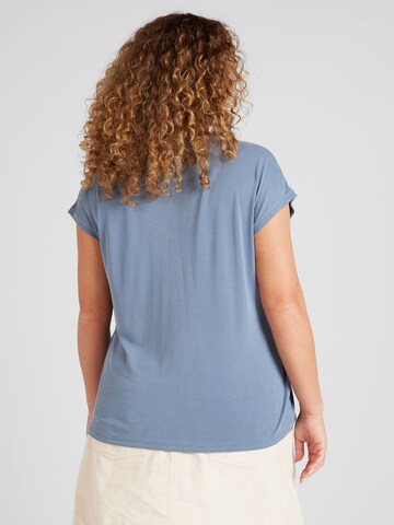 Vero Moda Curve T-Shirt 'FILLI' in Blau