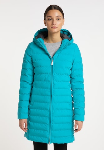 TALENCE Winter Coat in Blue: front