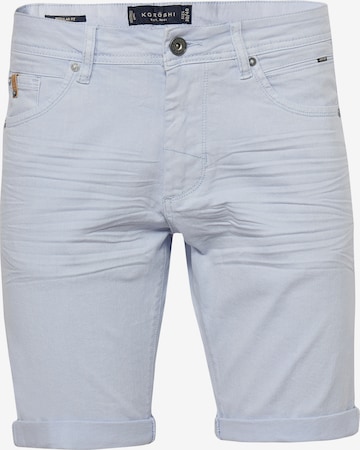 Jeans de la KOROSHI pe albastru: față