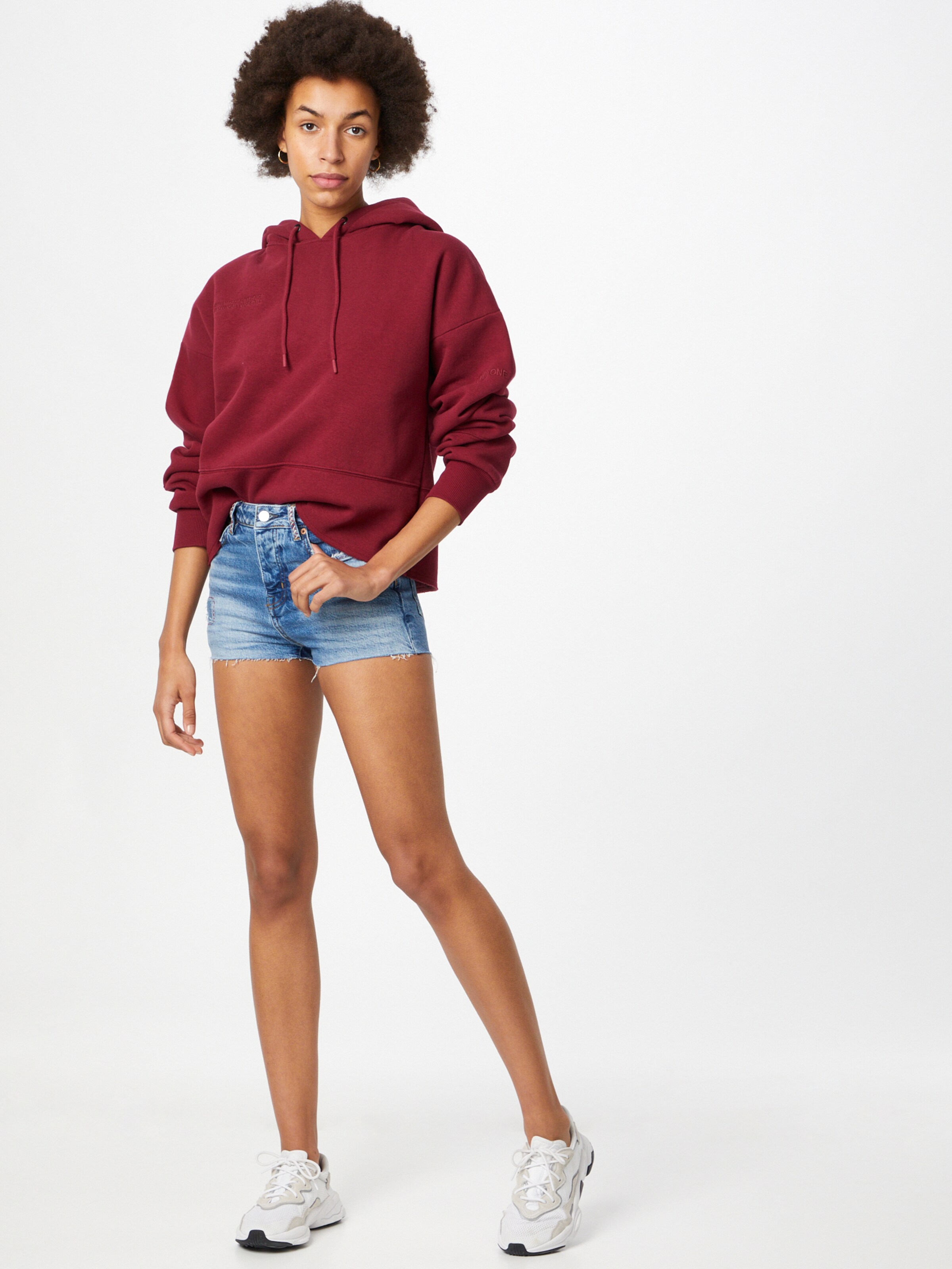 Frauen Jeans Superdry Shorts in Blau - IL75420 Frauen Jeans Superdry Shorts in Blau - IL75420