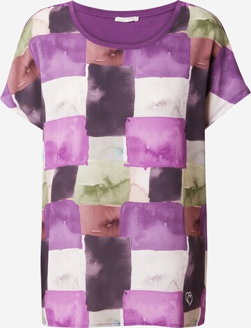 T-shirt 'ROMY' Key Largo en violet : devant
