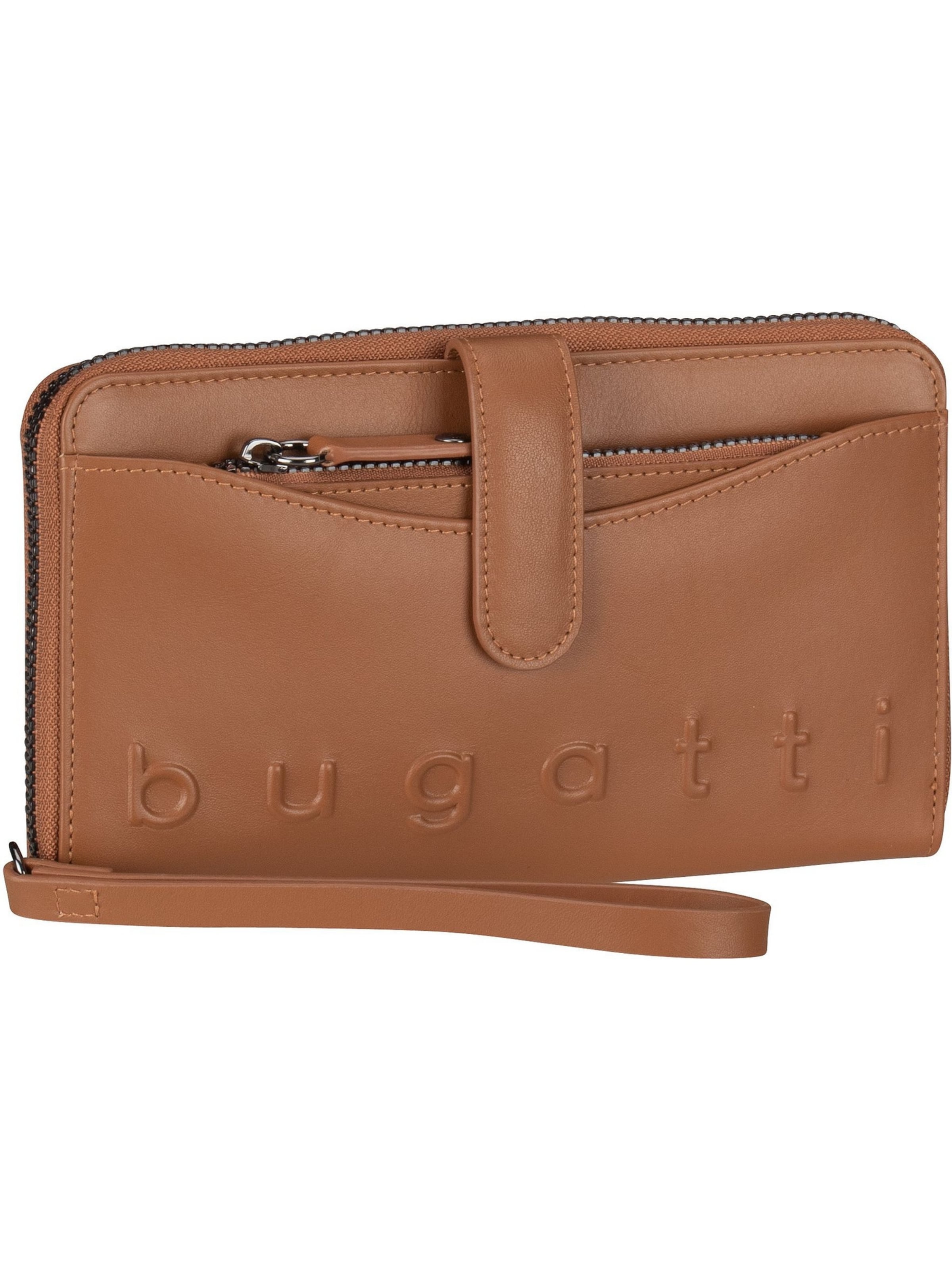 Portamonete 'Daphne' di bugatti in marrone: frontale