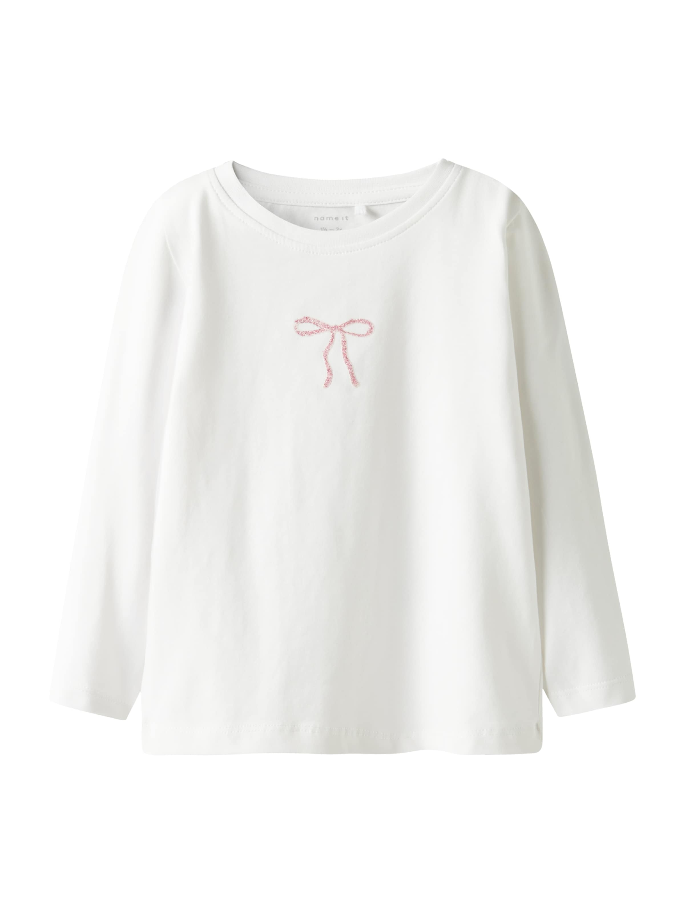 Tricou 'NMFROSITA' de la NAME IT pe alb: față