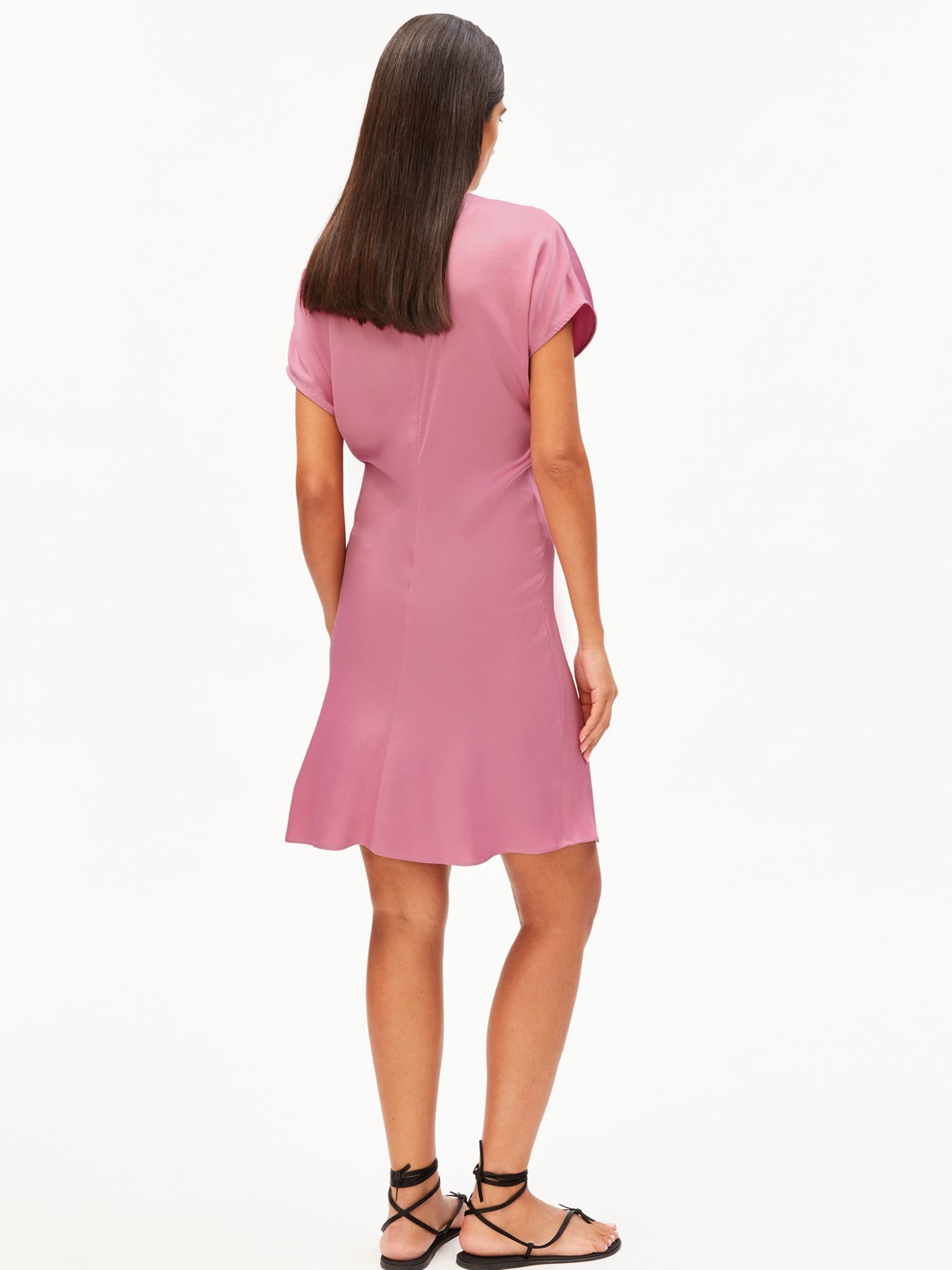 ARMEDANGELS Kleid SATIN BAT WING in Pink