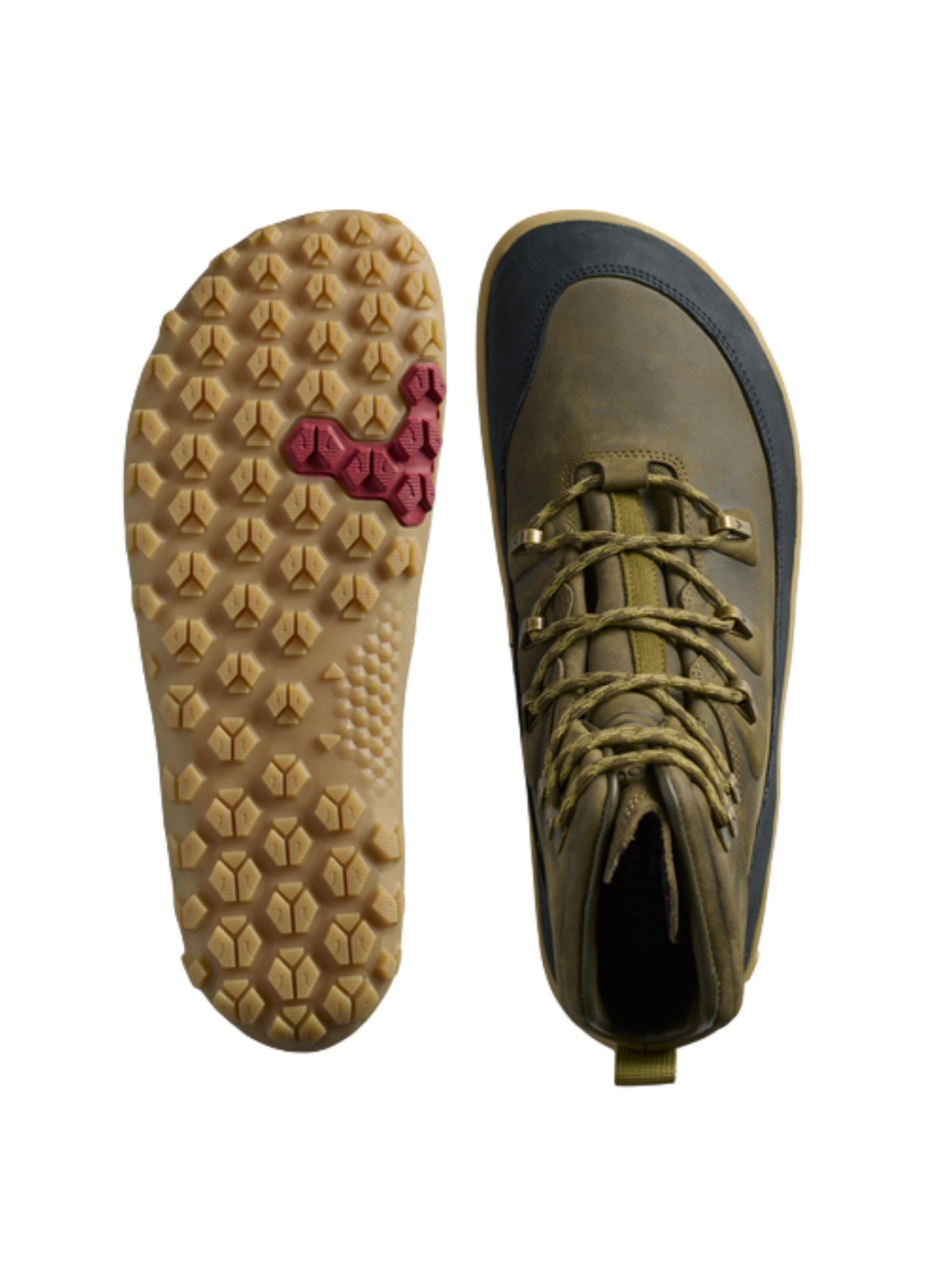 Vivo Barefoot Boots 'TRACKER  AT II' in Groen