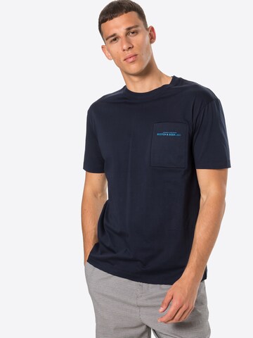 T-Shirt SCOTCH & SODA en bleu : devant