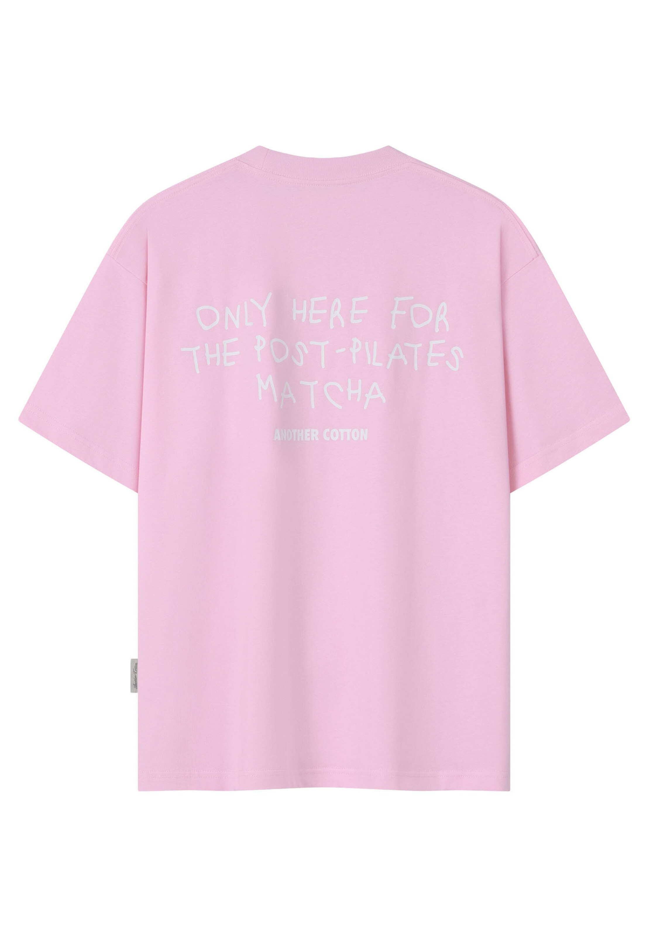Another Cotton Lab T-Shirt 'Post Pilates' in Pink