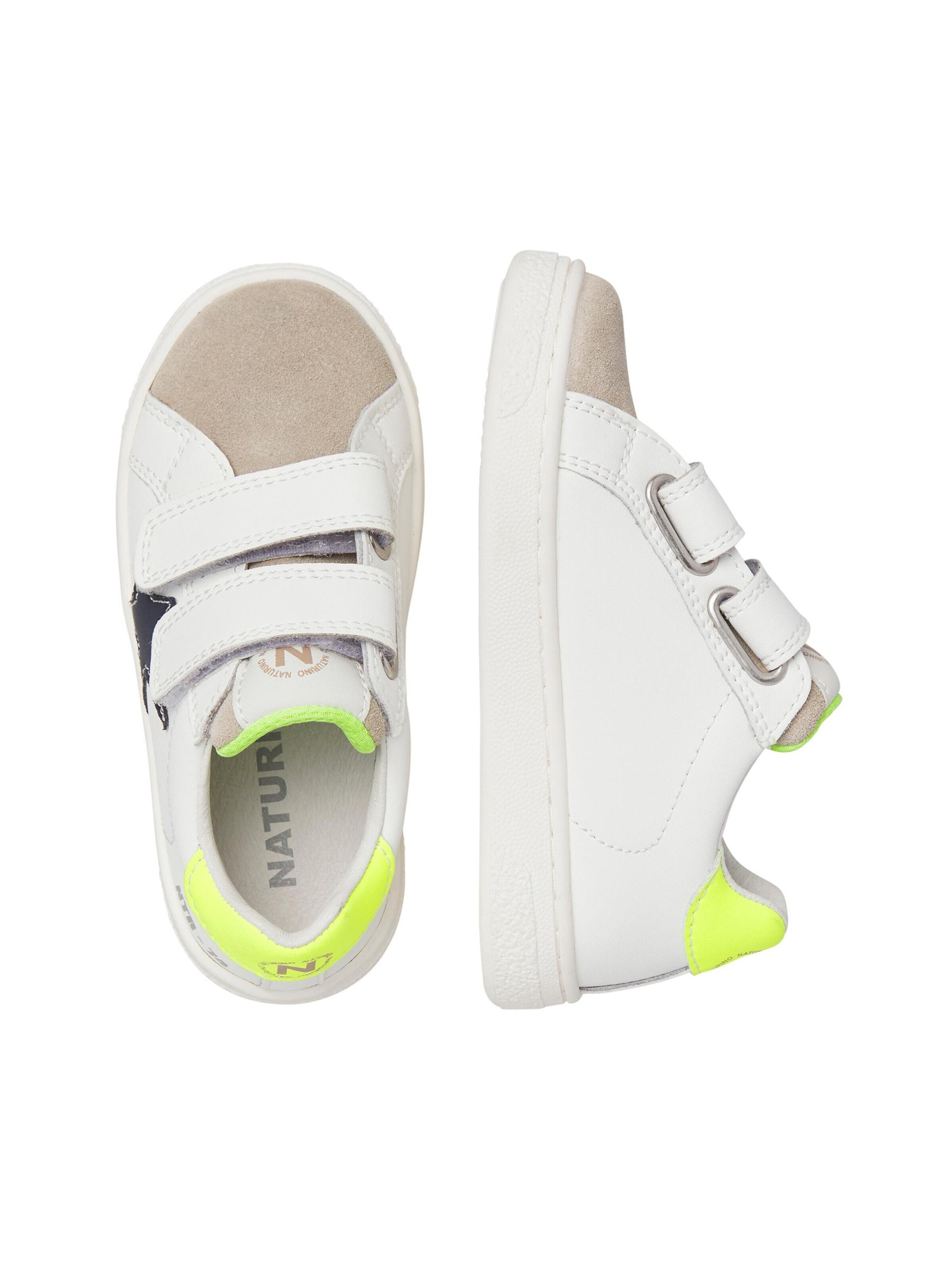 NATURINO Sneakers 'Pinn' in Wit