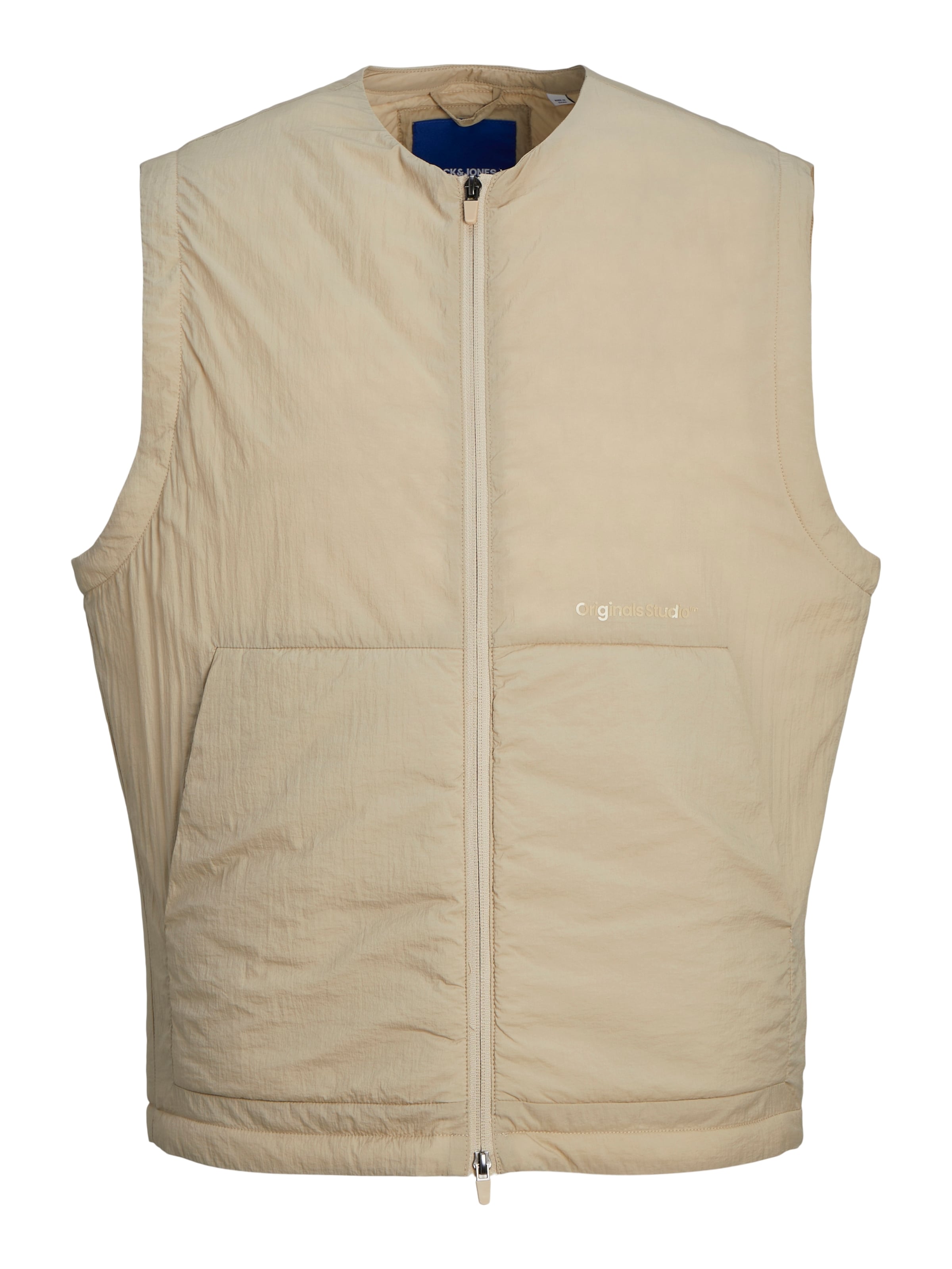 JACK & JONES Vest 'JJVesterbro' i beige: forside