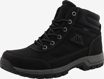Bottines à lacets 'Nikito' KAPPA en noir : devant