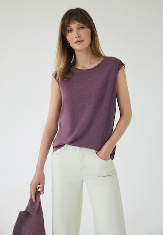 Street One Studio Shirt in Lila: Vorderseite