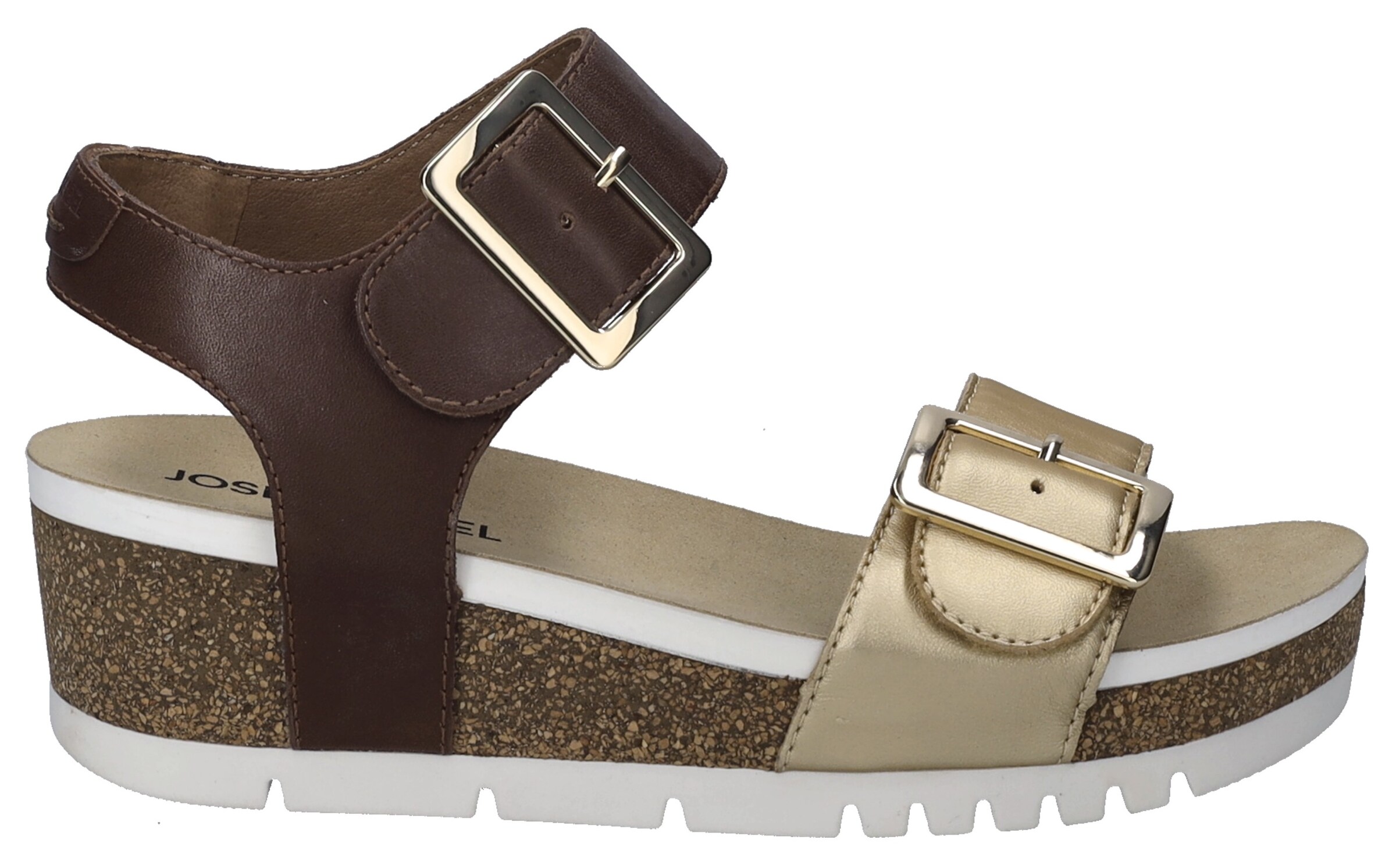 JOSEF SEIBEL Strap Sandals in Brown