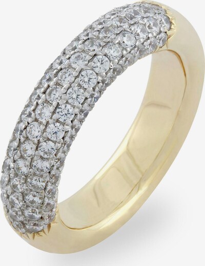 VILMAS Ring mit Zirkonia in gold / transparent, Produktansicht