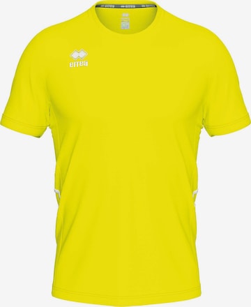 T-Shirt fonctionnel 'MARVIN' Errea en jaune : devant