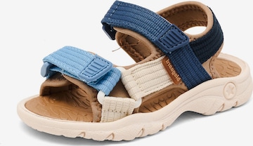 Pantofi deschiși 'Nico' de la BISGAARD pe albastru: față