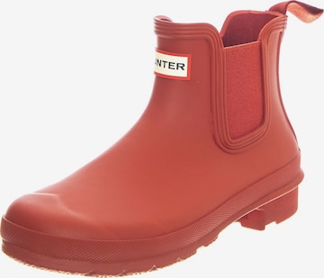 HUNTER Kozaki 'Original Chelsea Boot Military Red' w kolorze czerwony: przód