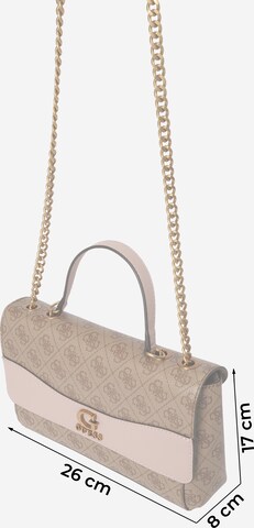 Sac bandoulière 'Nell' GUESS en beige