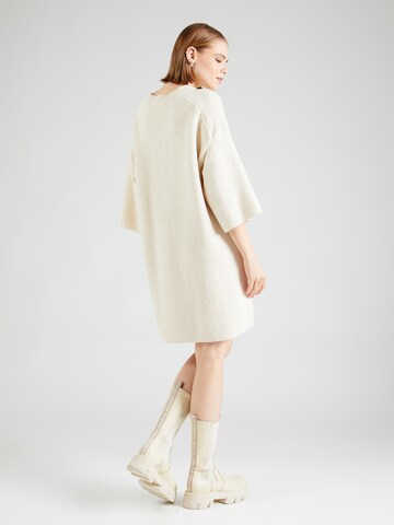 DRYKORN Knit dress 'LIMAVA' in Beige