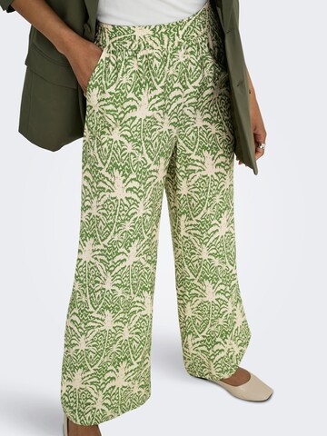 JDY - Pierna ancha Pantalón 'JDYTroya' en verde