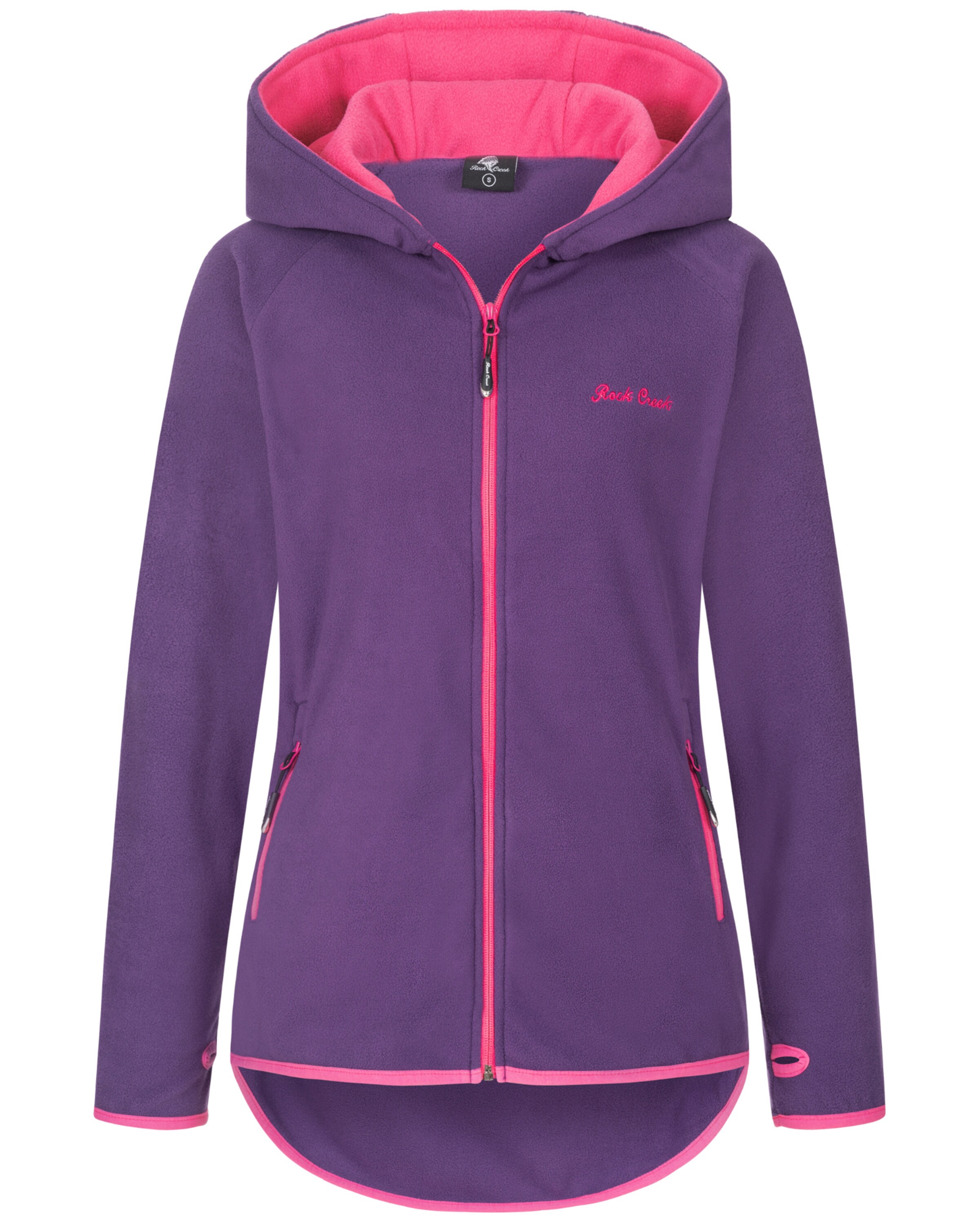 Rock Creek Weatherproof jacket in Purple: front