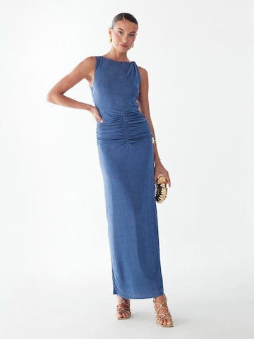 Abito da sera 'Drew' di BWLDR in blu: frontale