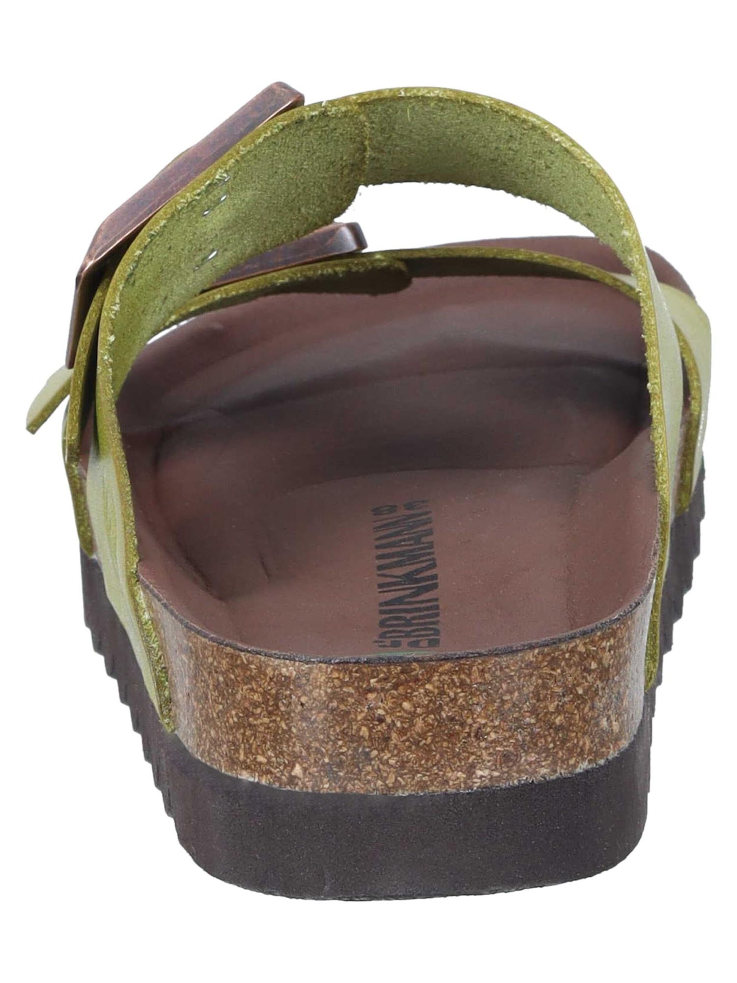 DR. BRINKMANN Mules 'Bonillo' in Green