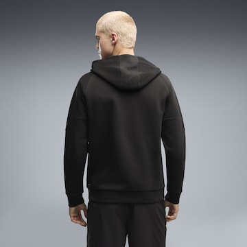 PUMA Sportsweatvest 'Olympique De Marseille Pumatech' in Zwart