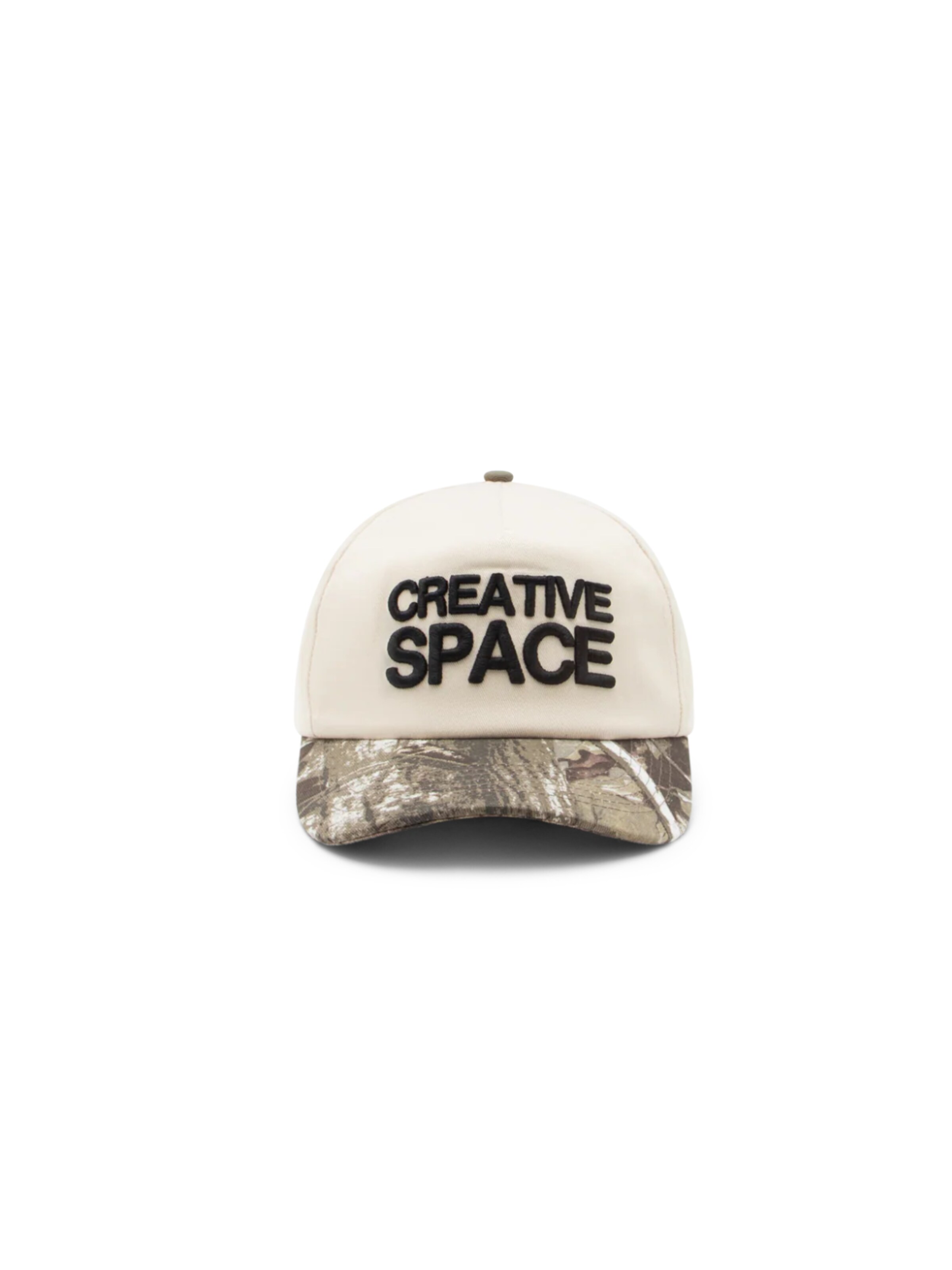 Divention Cap 'Creative Space'‌‌‌‌ in Beige: Vorderseite
