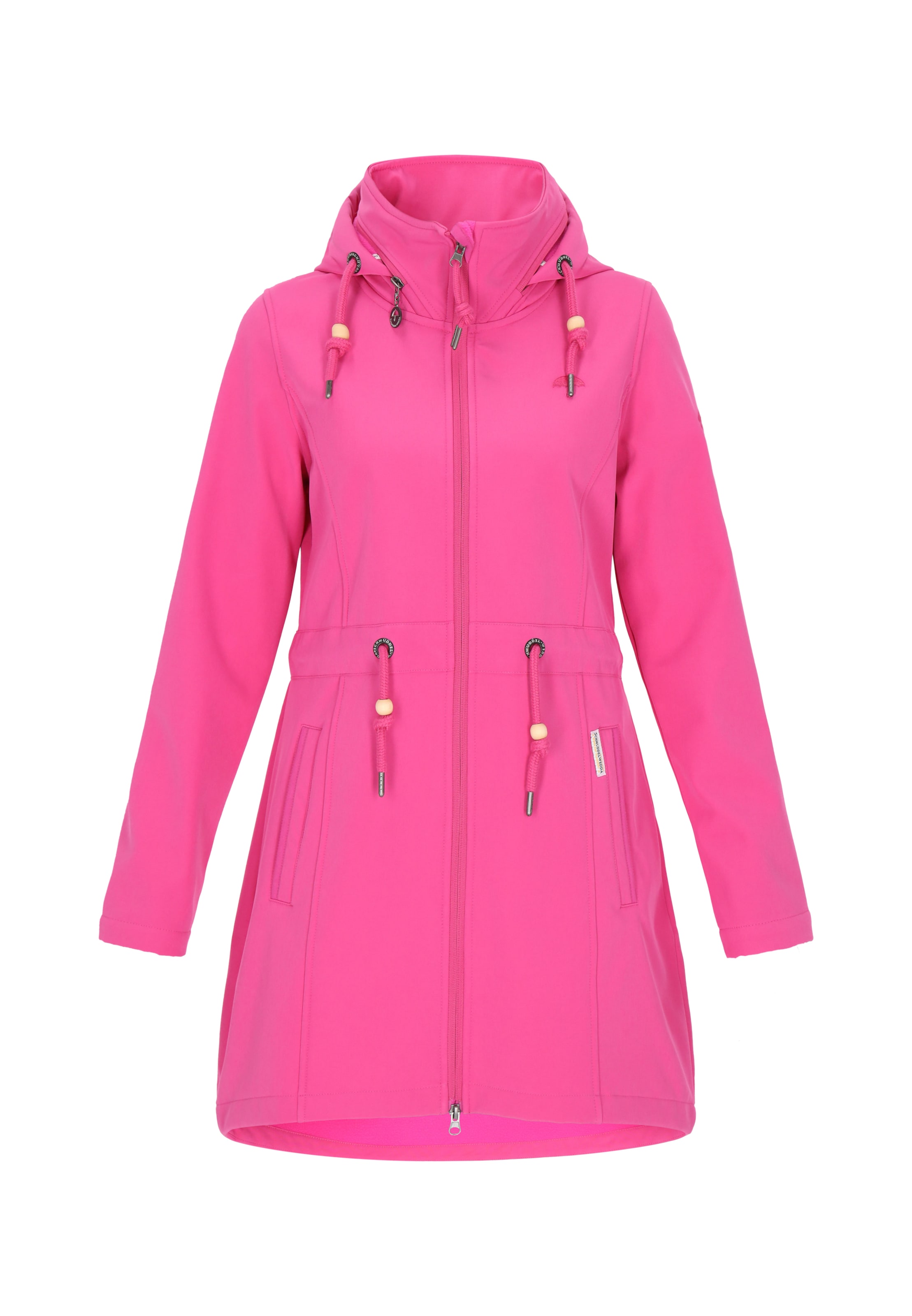 Schmuddelwedda Funkčná bunda - Ružová: predná strana
