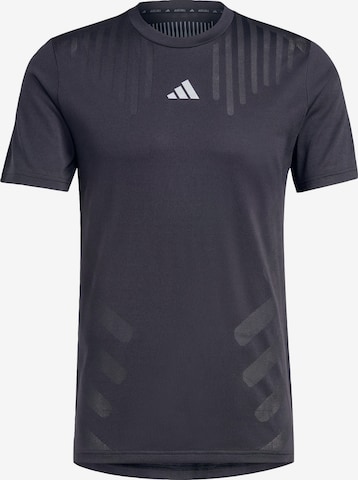 ADIDAS PERFORMANCE Performance shirt 'Hiit Airchill Workout' in Black: front