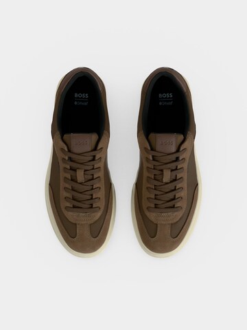 BOSS Sneaker 'Kieran' in Braun
