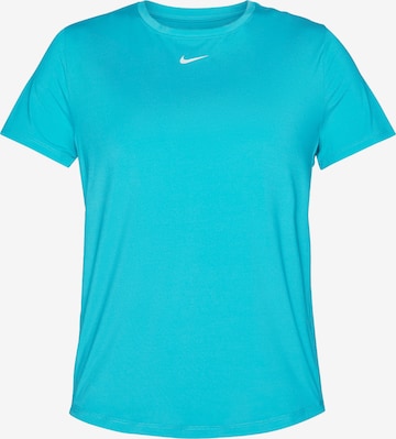 NIKETehnička sportska majica 'One Classic' - plava boja: prednji dio