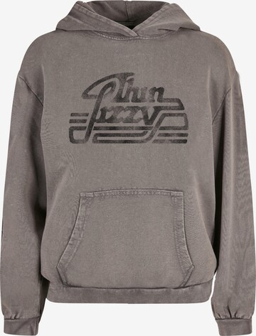 Merchcode Sweatshirt 'Thin Lizzy - Rocker' in Grau: predná strana