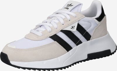 ADIDAS ORIGINALS Sneaker 'Retropy F2' in beige / schwarz / weiß, Produktansicht