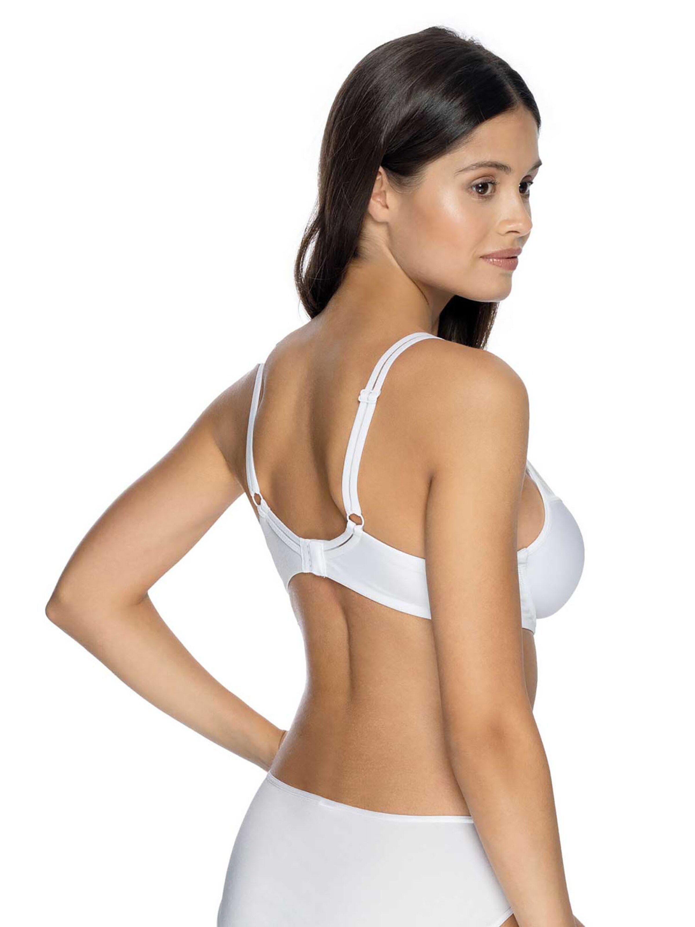 VIANIA T-Shirt BH 'Sally'‌‌‌ in Weiß