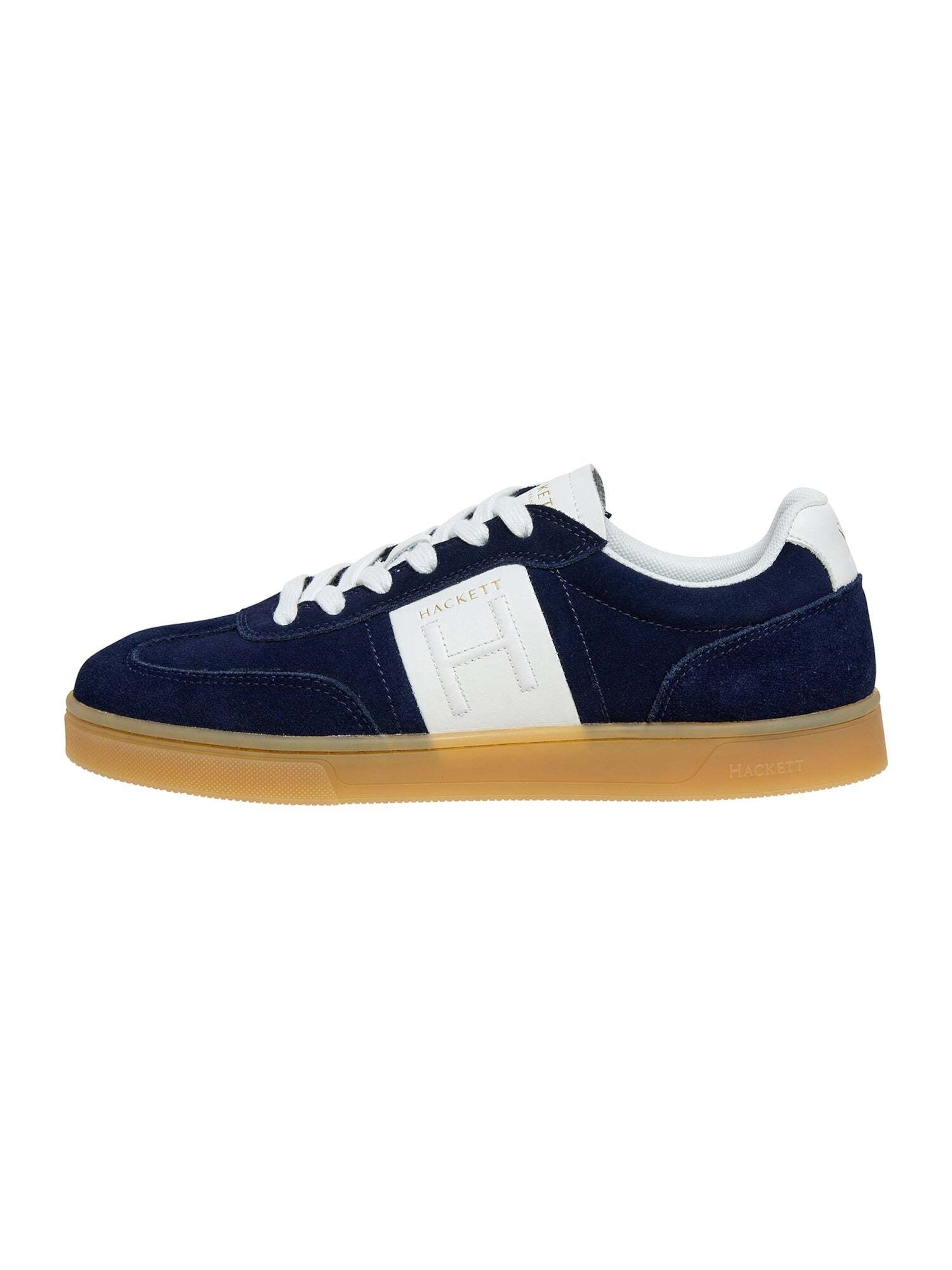 Hackett London Platform trainers 'Harper Hendon' in Blue: front