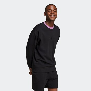 ADIDAS SPORTSWEAR Athletic Sweatshirt in Black: front