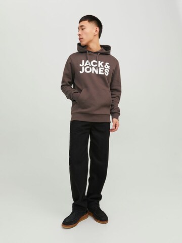 JACK & JONES Sweatshirt in Brown