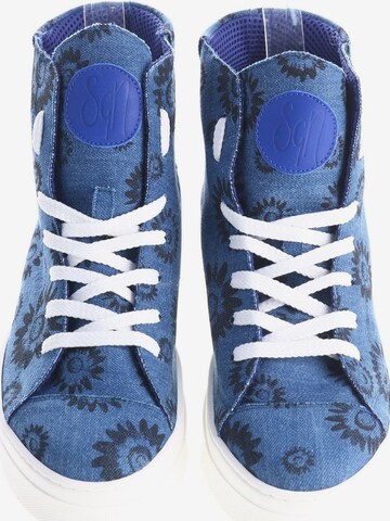 Giancarlo Paoli Hightop Sneakers 38 in Blau