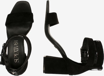 Supertrash Strap Sandals ' AYLA SUE ' in Black