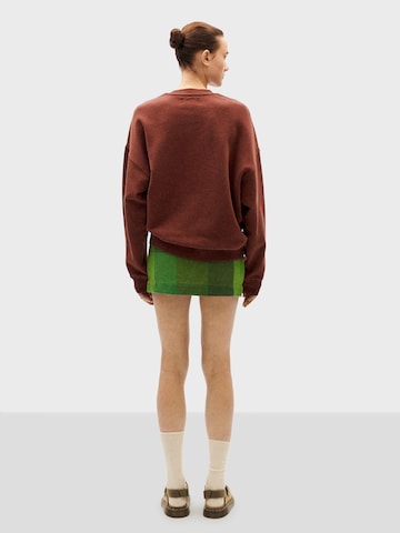 Thinking MU Sweatshirt 'Nice Error' in Brown
