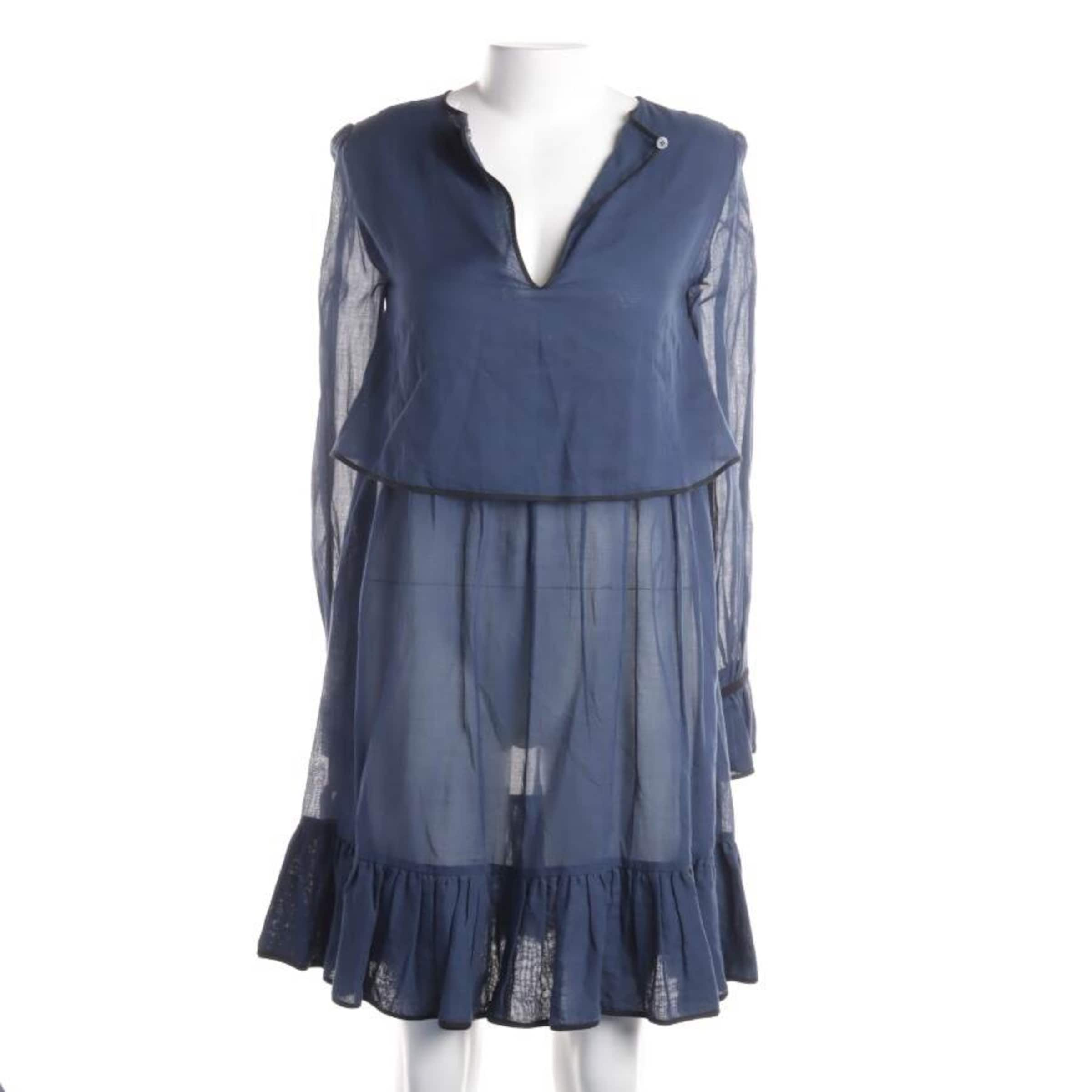 Odeeh Kleid S in Blau: Vorderseite