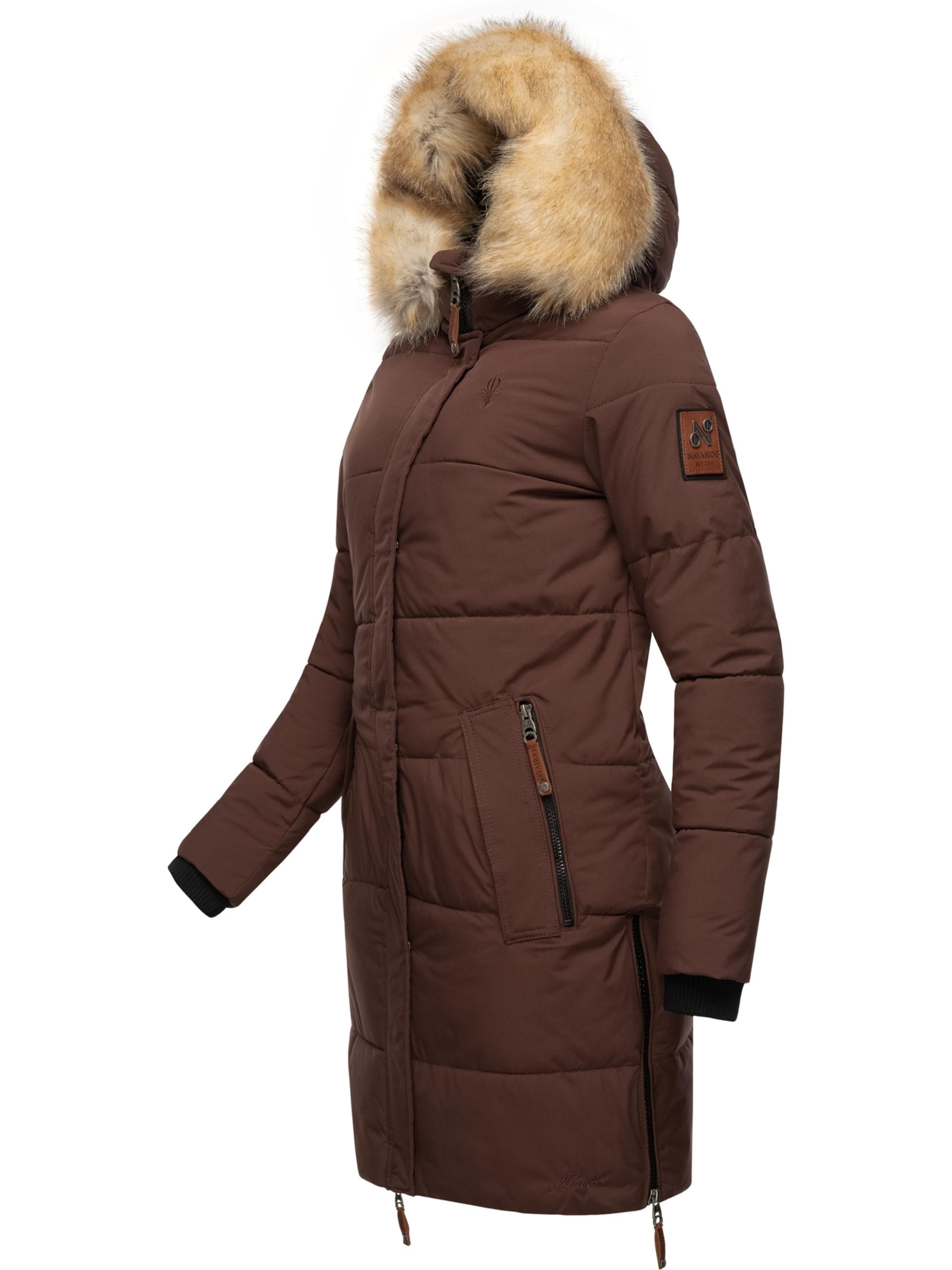 Cappotto invernale 'Halina' di NAVAHOO in marrone