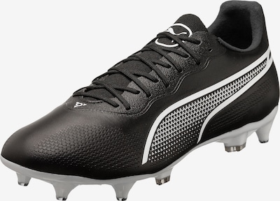 Ghete de fotbal 'KING Pro' PUMA pe negru / alb, Vizualizare produs